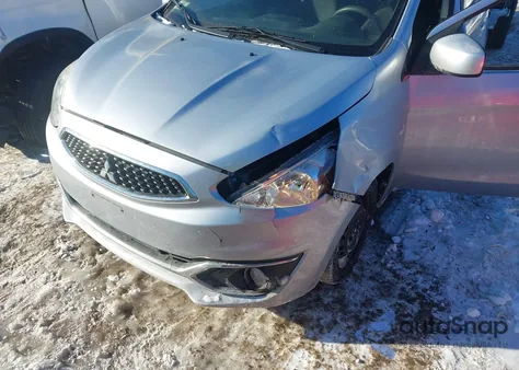 2018 Mitsubishi Mirage Es from USA, damaged, VIN ML32A3HJ0JH000476